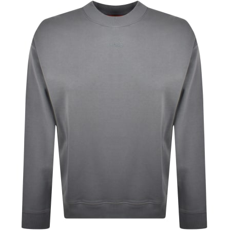 Product Image for HUGO Dapocrew Regular Fit Sweatshirt Grey