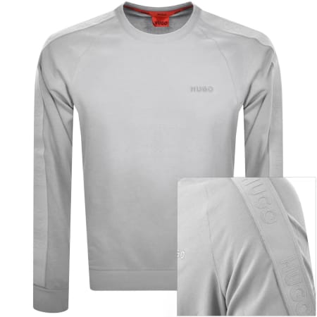 Product Image for HUGO Tonal Sweatshirt Grey