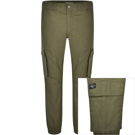Product Image for Calvin Klein Jeans Skinny Cargo Trousers Green