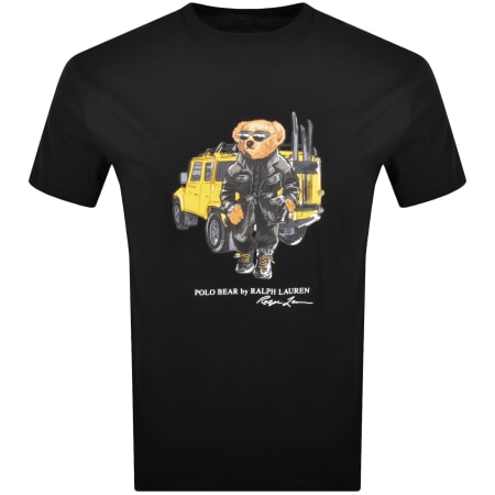 Product Image for Ralph Lauren Bear Classic Fit T Shirt Black
