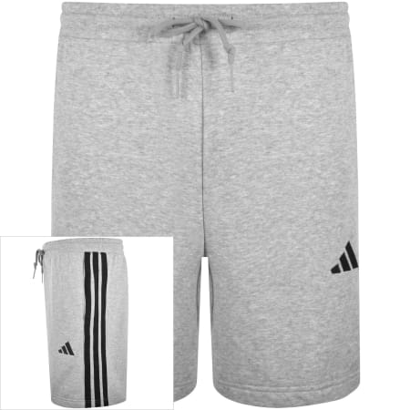 Product Image for adidas Sportswear 3 Stripe Regular Fit Shorts Grey