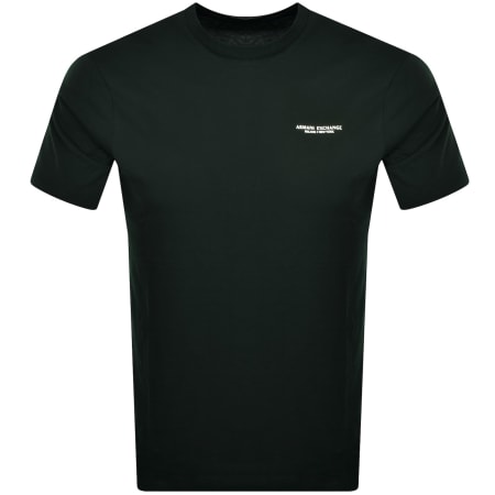 Product Image for Armani Exchange Regular Fit Logo T Shirt Green