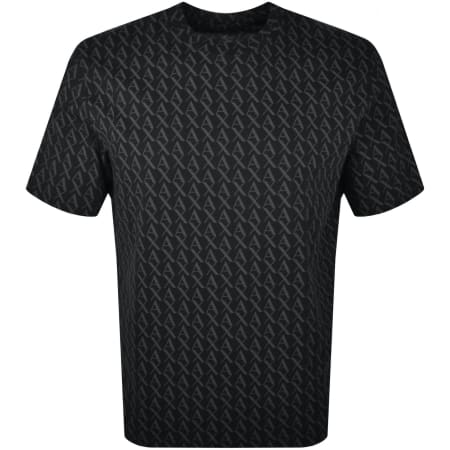 Product Image for Armani Exchange All Over Print T Shirt Black