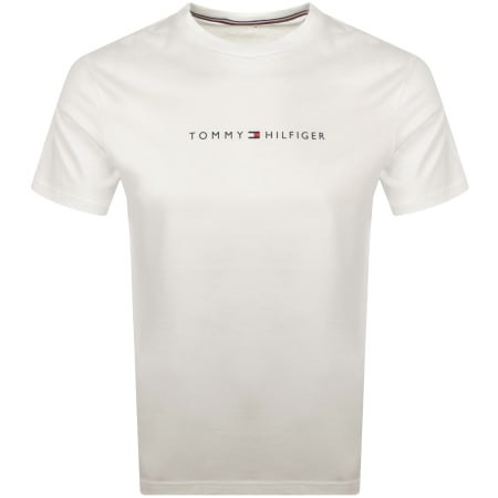 Product Image for Tommy Hilfiger Logo T Shirt White