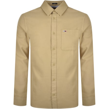 Product Image for Tommy Jeans Flannel Shirt Relic Tan