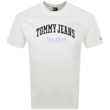 Product Image for Tommy Jeans Varsity Pop T Shirt White