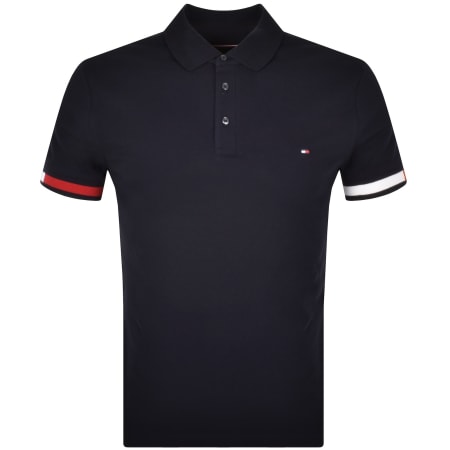 Product Image for Tommy Hilfiger Slim Fit Polo T Shirt Navy