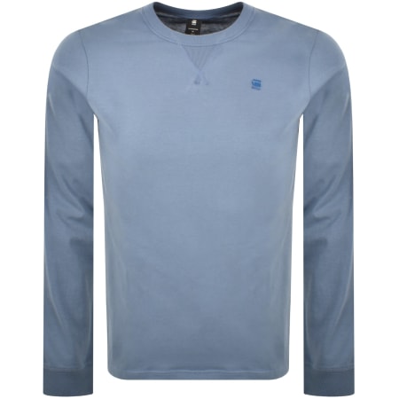 Product Image for G-Star Nifous Long Sleeve T Shirt Blue