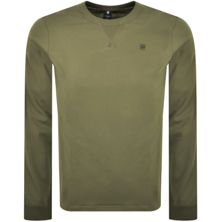 Product Image for G-Star Nifous Long Sleeve T Shirt Green