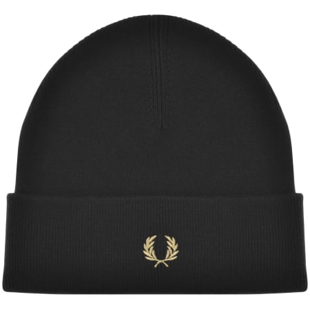 Product Image for Fred Perry Classic Beanie Hat Black
