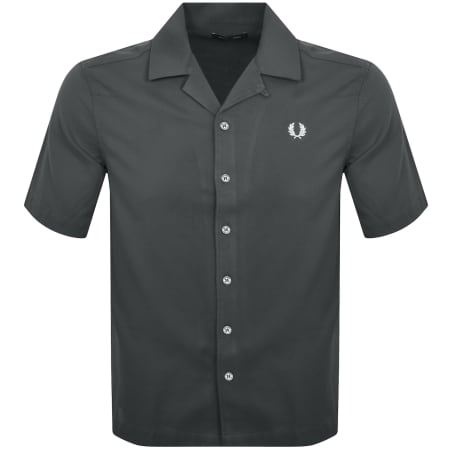 Product Image for Fred Perry Compress Mesh Revere Shirt Grey