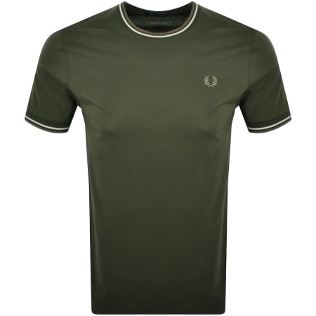 Product Image for Fred Perry Twin Tipped T Shirt Green
