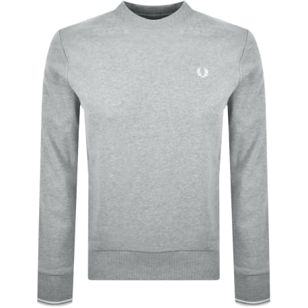 Product Image for Fred Perry Crew Neck Sweatshirt Grey