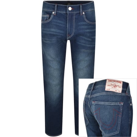 Product Image for True Religion Rocco Mid Wash Skinny Jeans Blue
