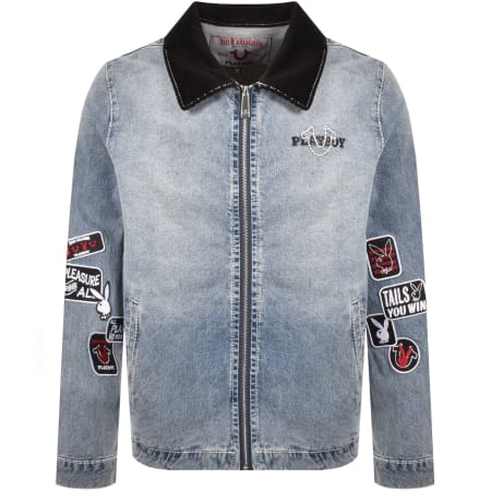 Product Image for True Religion Playboy Big T Work Denim Jacket Blue