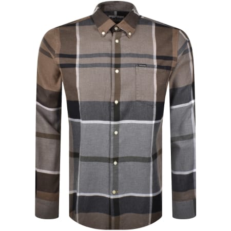 Product Image for Barbour Dunoon Check Long Sleeved Shirt Brown