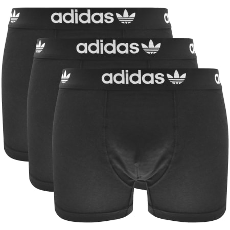 Product Image for adidas Originals 3 Pack Trunks Black