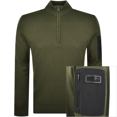Product Image for Barbour International Blades Knit Jumper Green