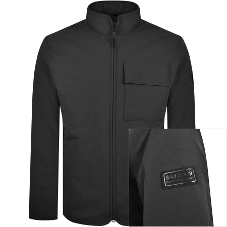 Product Image for Barbour International Glenton Quilted Jacket Black