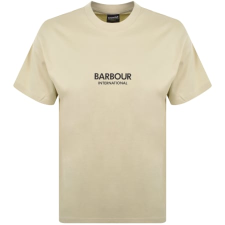 Product Image for Barbour International Oversized Fit T Shirt Oyster