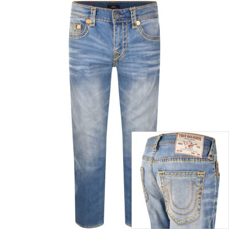 Product Image for True Religion Rocco Mid Wash Relaxed Skinny Jeans