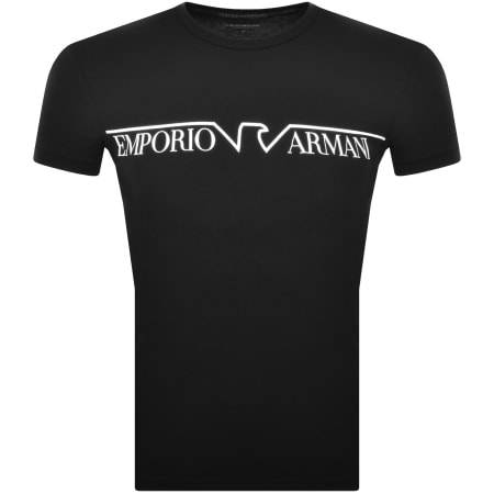 Product Image for Emporio Armani Lounge Crew Neck T Shirt Black