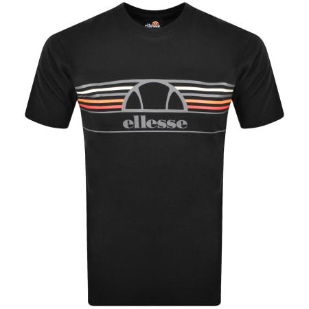 Product Image for Ellesse Lentamente T Shirt Black