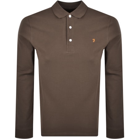Product Image for Farah Blanes Polo T Shirt Mushroom