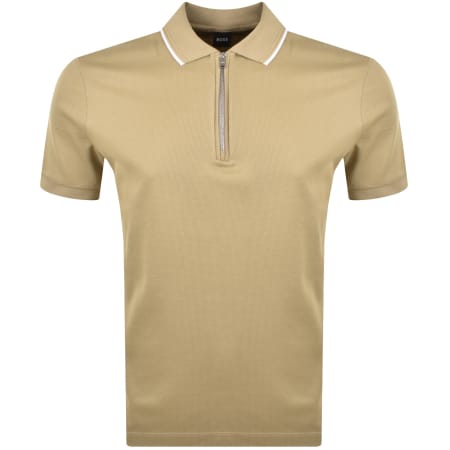 Product Image for BOSS H Paras 59 Polo T Shirt Beige