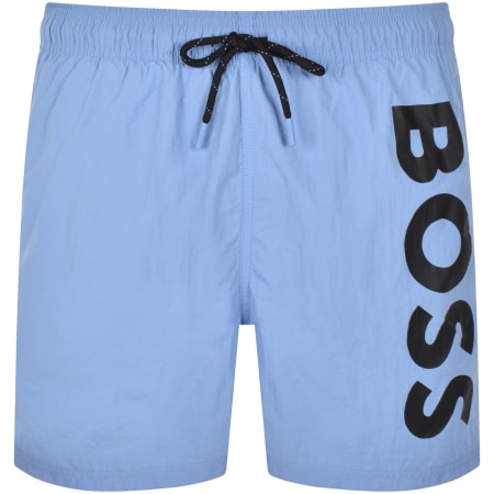 Product Image for BOSS Octopus Swim Shorts Blue