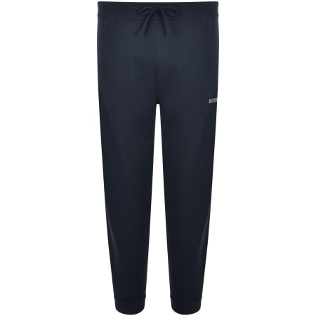 Product Image for BOSS Waffle Cuff Joggers Navy