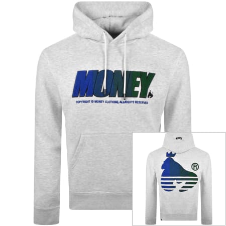 Product Image for Money Chenille Block Fader Hoodie Grey