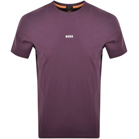 Product Image for BOSS TChup Logo T Shirt Purple