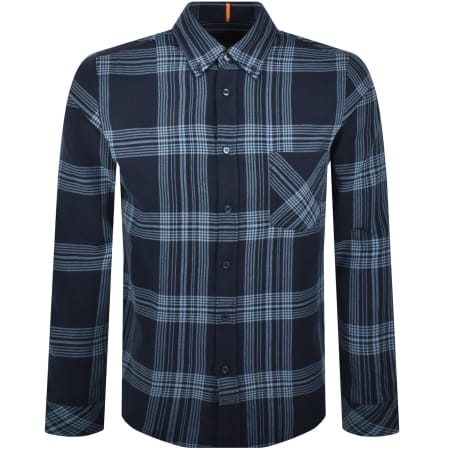 Product Image for BOSS Rickert Regular Fit Shirt Dark Blue