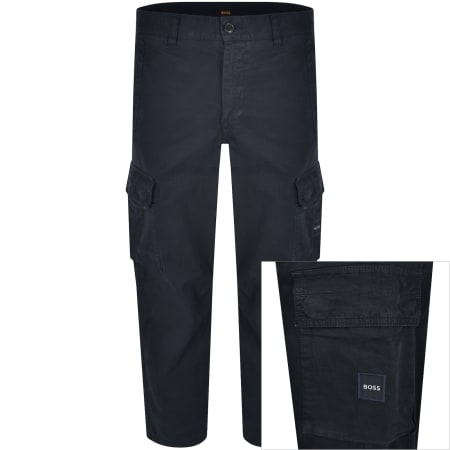 Product Image for BOSS Sisla 8 Cargo Trousers Navy