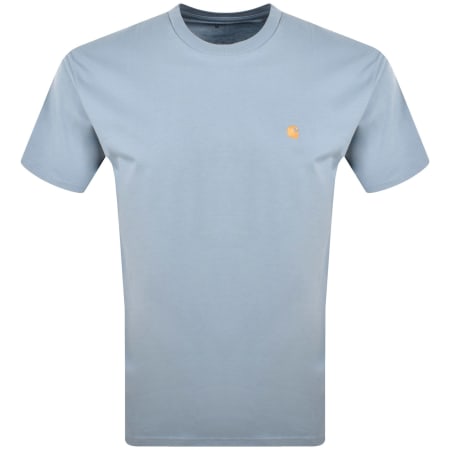 Product Image for Carhartt WIP Chase Short Sleeved T Shirt Blue
