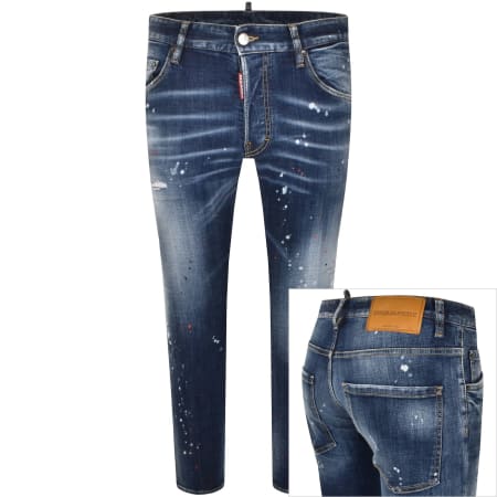 Product Image for DSQUARED2 Skater Slim Fit Jeans Blue