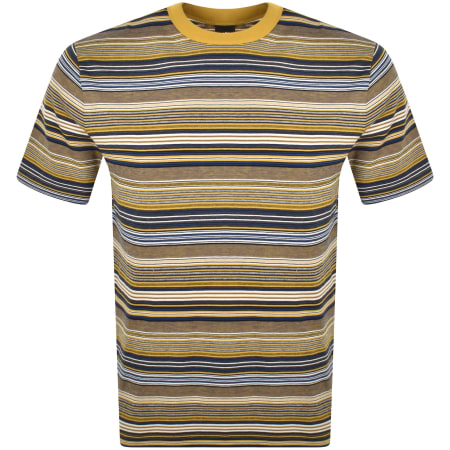 Product Image for Paul Smith Casual Fit Stripe T Shirt Yellow