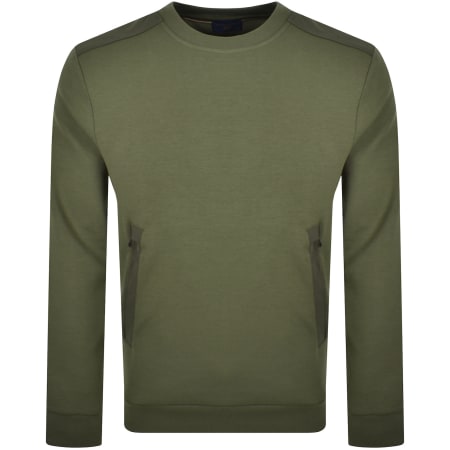 Product Image for Paul And Shark Panel Sweatshirt Green