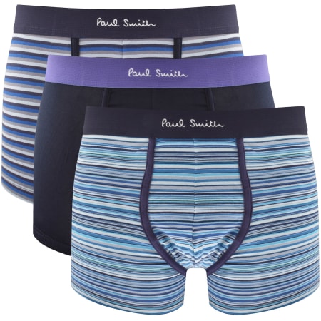 Product Image for Paul Smith 3 Pack Trunks Blue