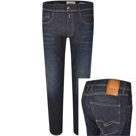 Product Image for Replay Anbass Slim Fit Jeans Blue