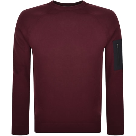 Product Image for Barbour International Blades Knit Jumper Bordeaux