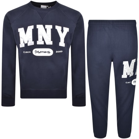 Product Image for Money State Crew Tracksuit Navy