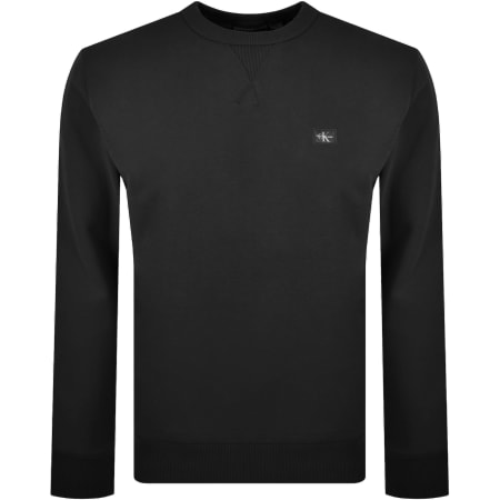 Product Image for Calvin Klein Jeans Woven Label Sweatshirt Black