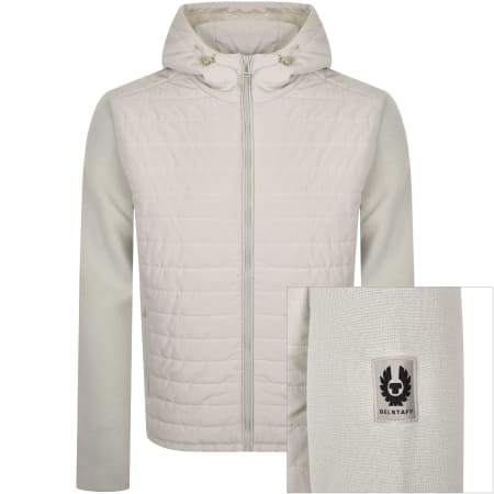 Product Image for Belstaff Vert Mix Media Jacket Stone Beige