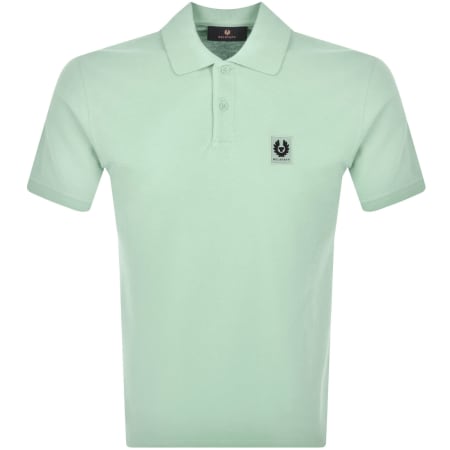 Product Image for Belstaff Short Sleeve Polo T Shirt Green