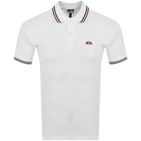 Product Image for Ellesse Rooks Tipped Polo T Shirt White