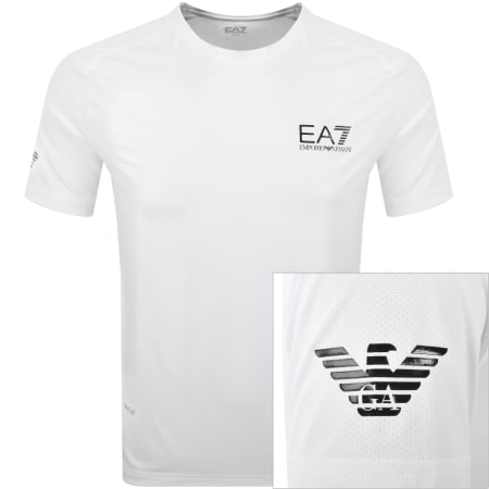 Product Image for EA7 Emporio Armani Ventus7 T Shirt White