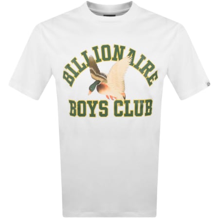 Product Image for Billionaire Boys Club Duck Varsity T Shirt White