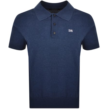Product Image for DSQUARED2 Knit Polo T Shirt Navy